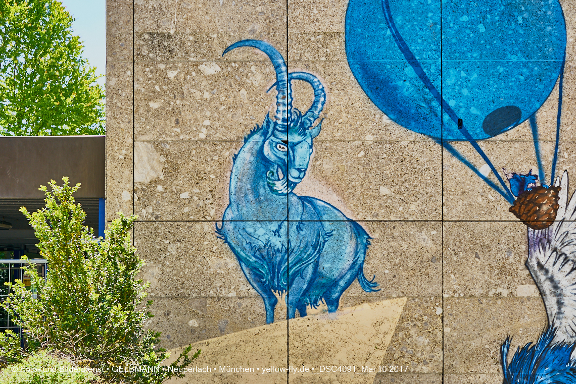 21.03.2017 - Abrissbaustelle Quiddezentrum in Neuperlach